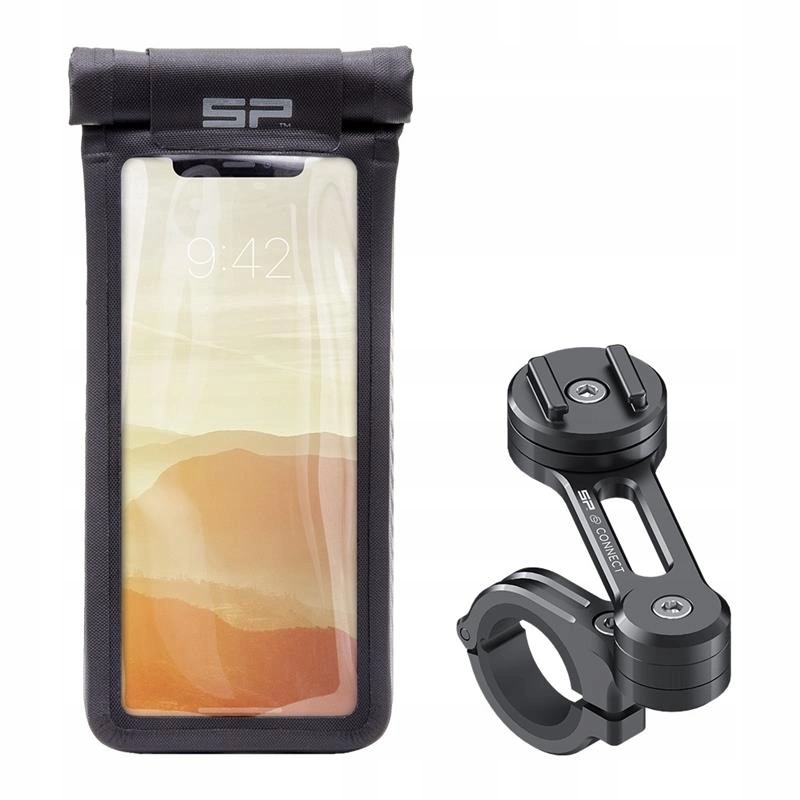 Súprava s krytom Sp Connect Moto Bundle Na Volant Black čierna