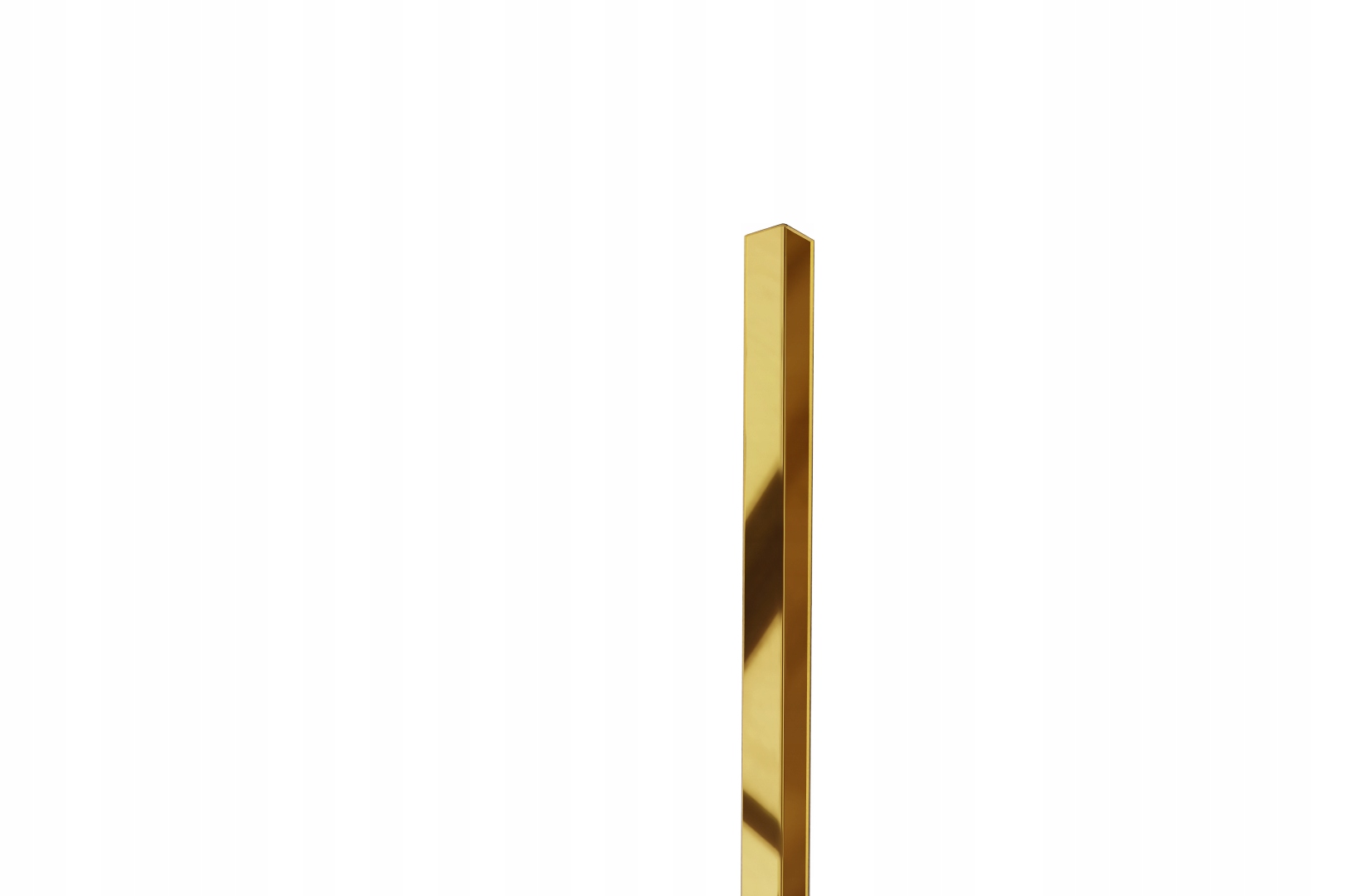 Vnitřní Úhelník L Zlatý Lesk 1 cm x 1 cm x 270 cm