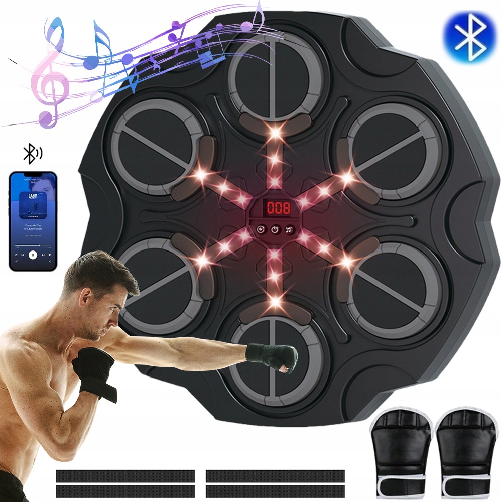 Boxovací Trenažér, Hudební Deska, Bluetooth Tréninkový Boxovací Stroj