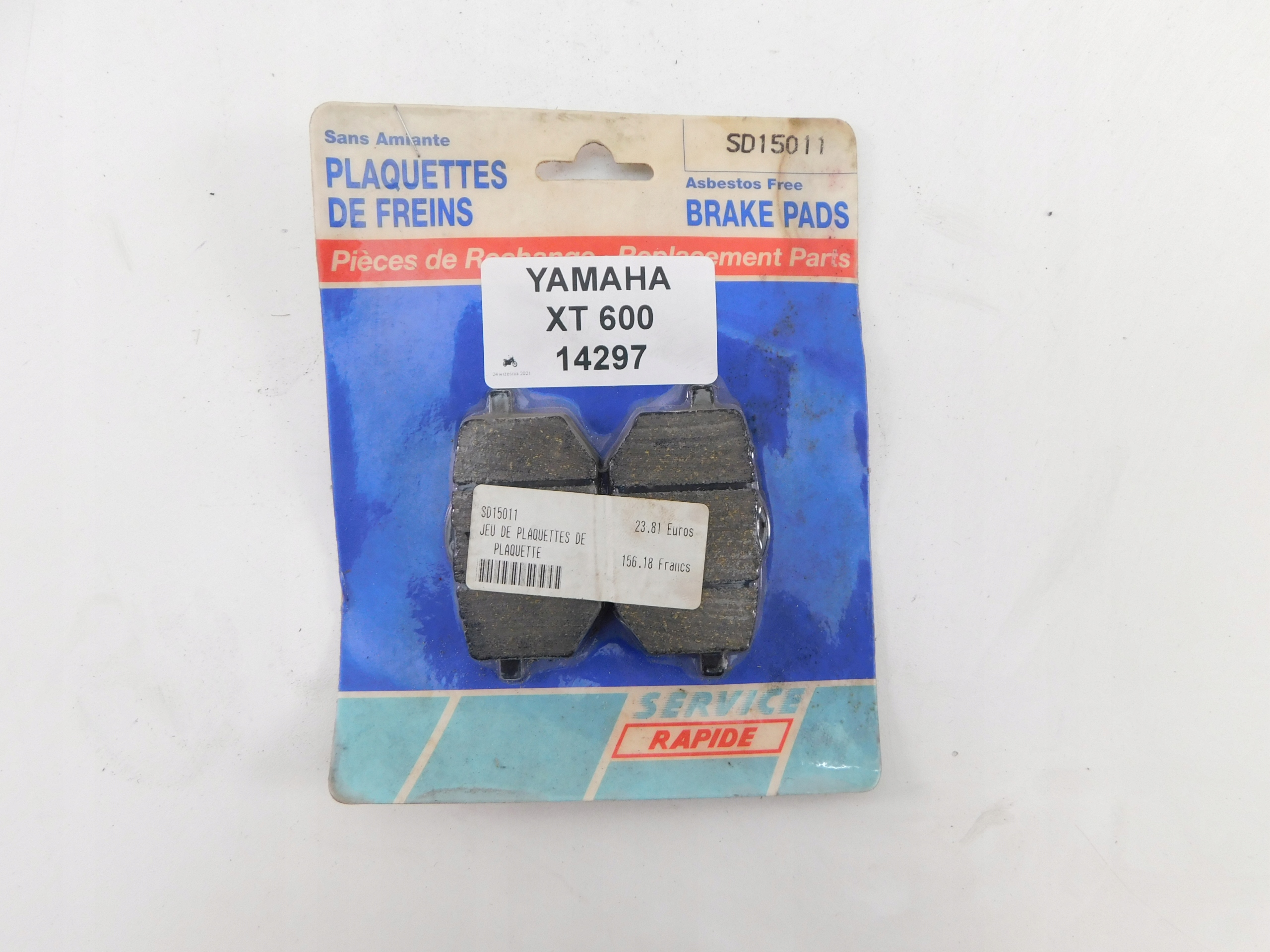 YAMAHA XT 600 KLOCKI HAMULCOWE