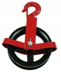 

Zblocze Hakowe Bloczek Budowlany fi 250mm 200kg