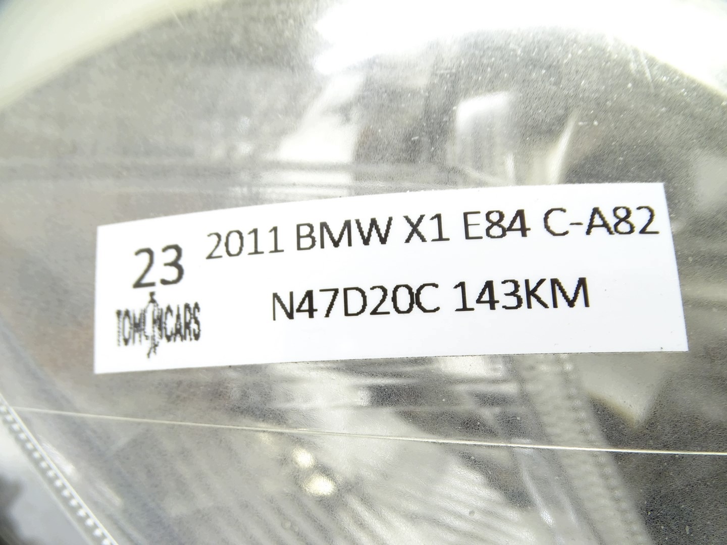 light right front right front BMW X1 E84 7290236 UK!