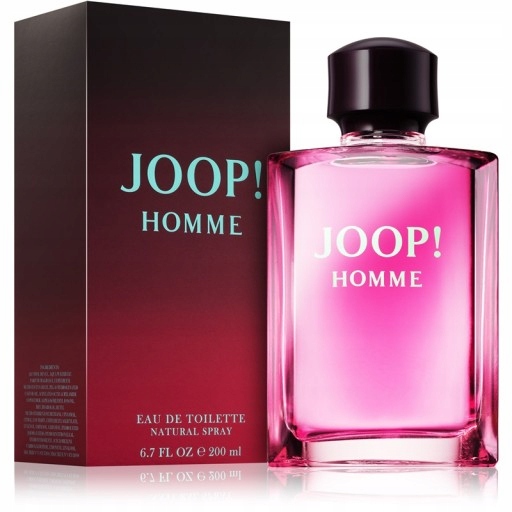JOOP HOMME 200ml woda toaletowa USZKODZONE PUDEŁKO