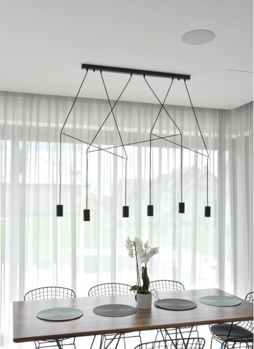 GŁOŚNIKI INSTALACYJNE DO ZABUDOWY ŚCIENNE SUFITOWE MELODIKA BLI5 2 SZTUKI Minimalna głębokość otworu montażowego 8.4 cm