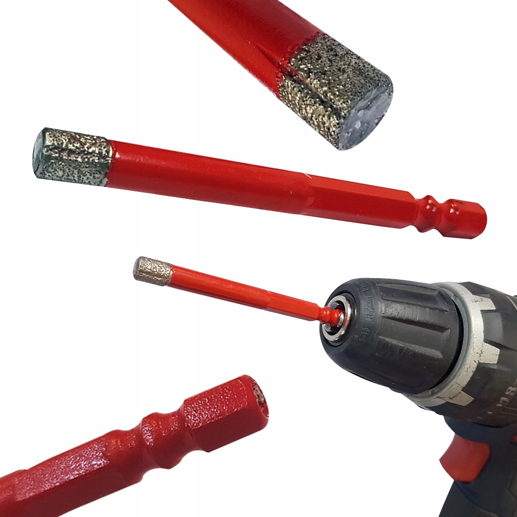 

Otwornica Wiertło Diamentowe 8mm Do Gresu Hex