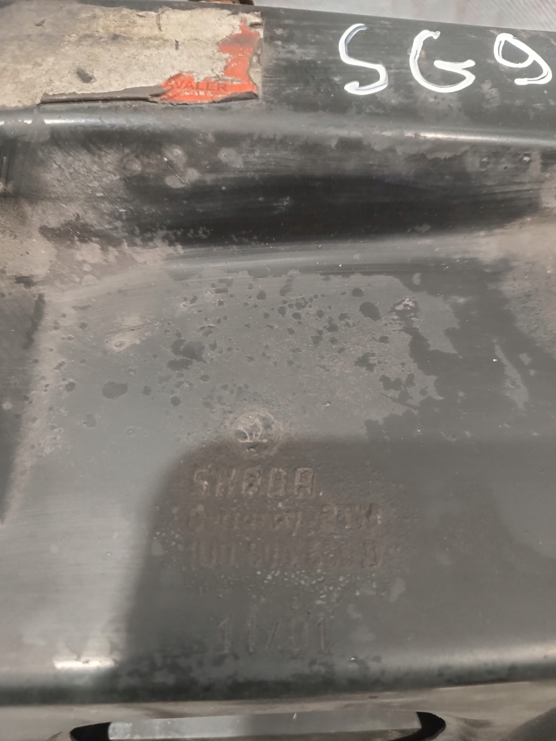 support panel for radiators SKODA OCTAVIA and 2001r 2.0B