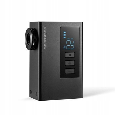 Rockbros mini elektrická pumpa s manometrem