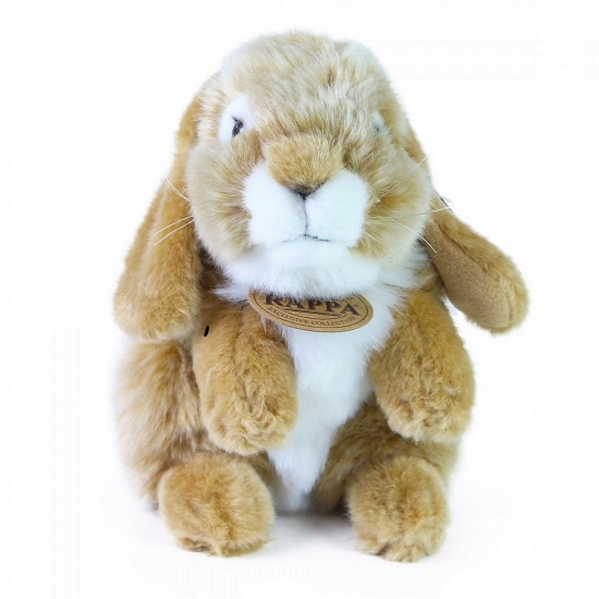 PLUSZAK 201835 MASKOTKA BEŻOWY KRÓLIK 18 CM Marka Rappa