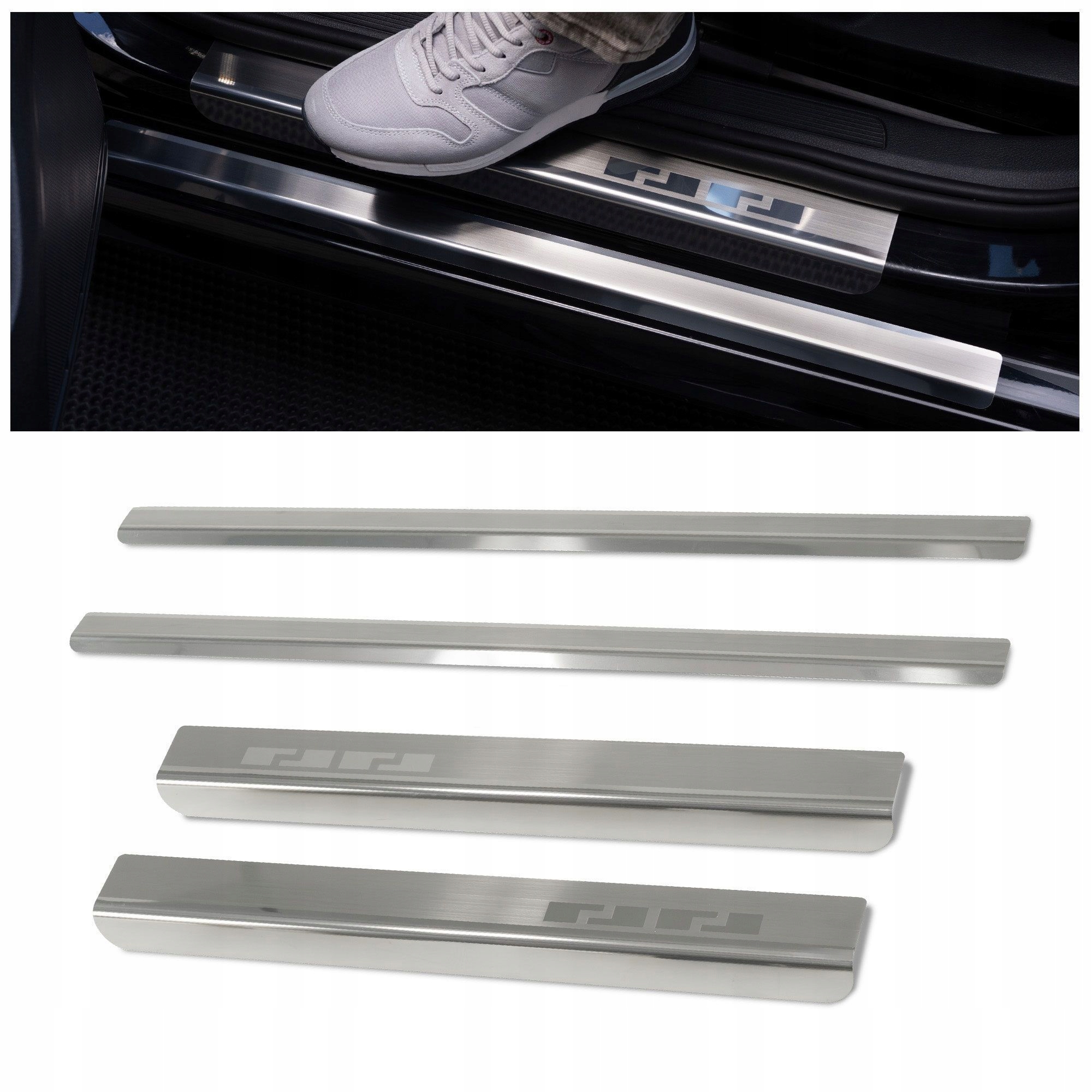 Ochranné krytky předních prahů pro Seat Ibiza IV 2008-2016 Hb