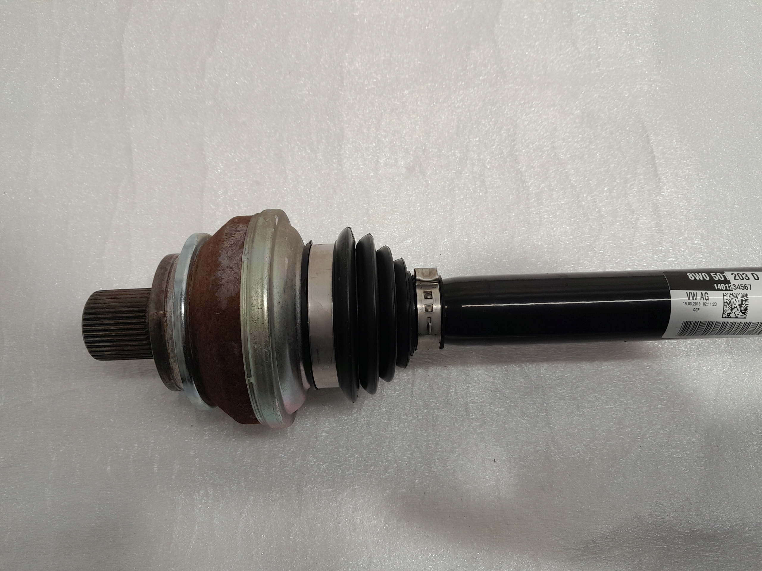 AUDI A5 8W A4 B9 sedan semi-axis rear part left right 8W0501203D