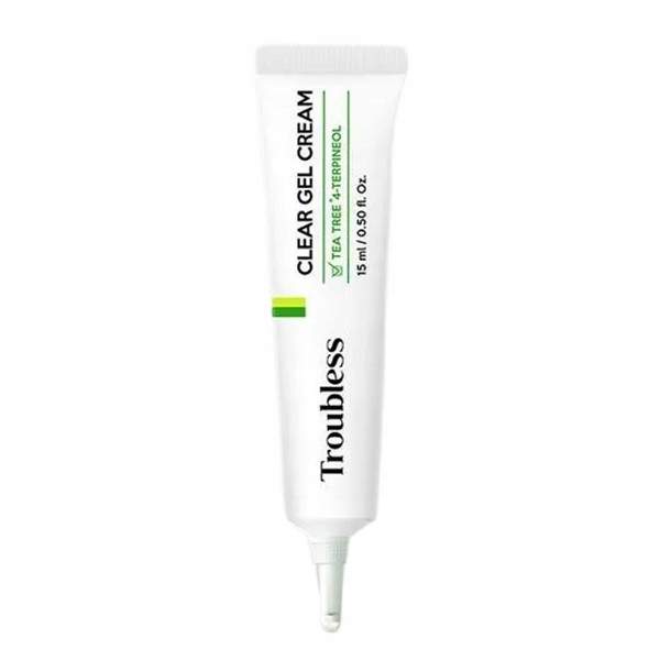 Troubless Clear gelový krém na Gel a nedokonalosti pleti 15ml