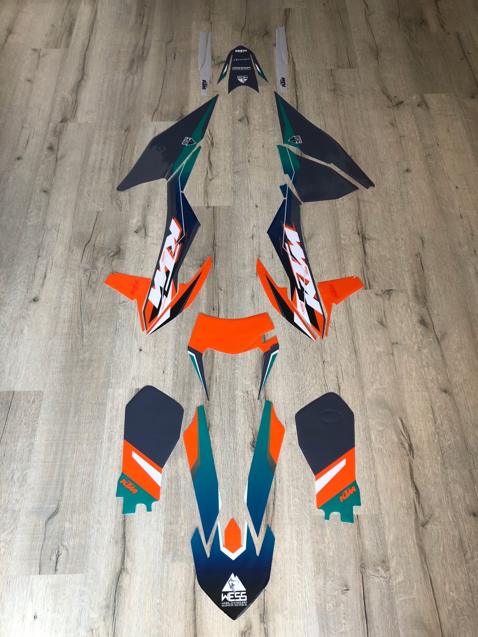 Ktm Exc Excf 20-23 dýha Wess Italia Cubamoto