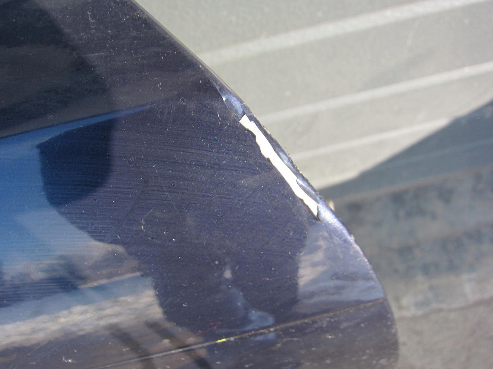 BMW E46 COUPE door right front ORIENTBLAU 317