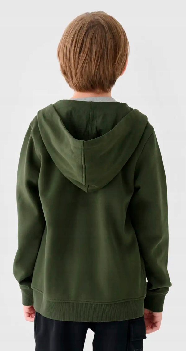 4F OCIEPLANA CHŁOPIĘCA BLUZA ROZPINANA Z KAPTUREM / rozm 164 Marka 4F