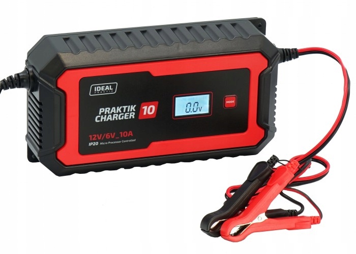 Usmerňovač Ideal Praktik Charger 10 LCD 6/12V auto