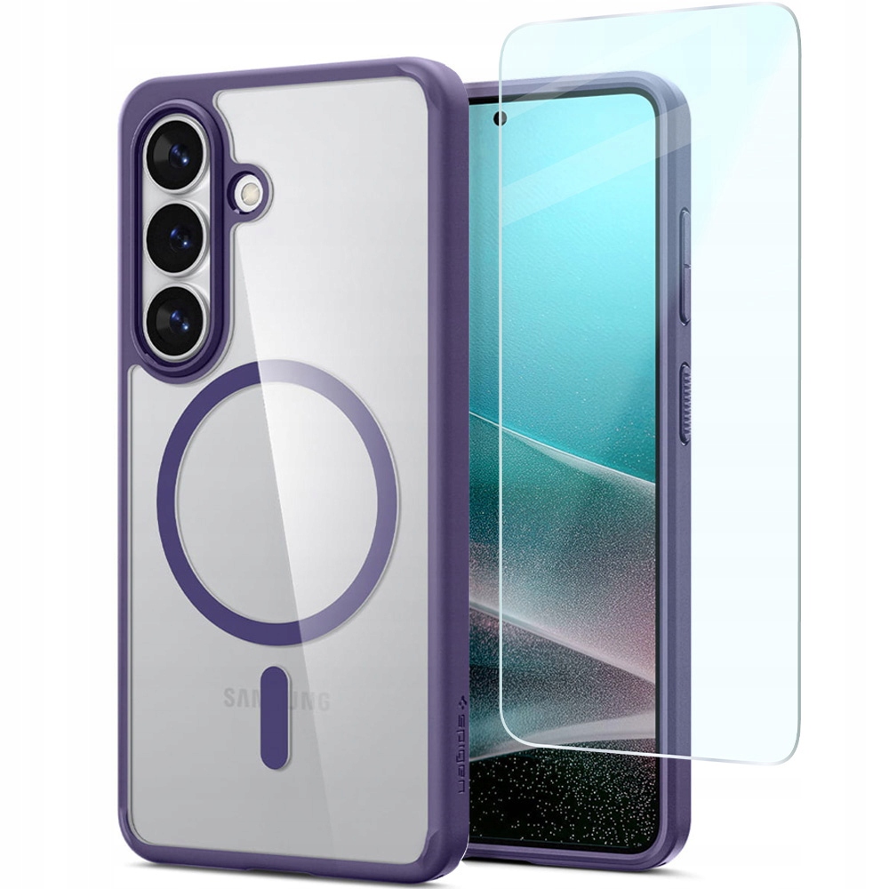 Etui Spigen Ultra Hybrid do MagSafe do Galaxy S26, stylowe + szkło