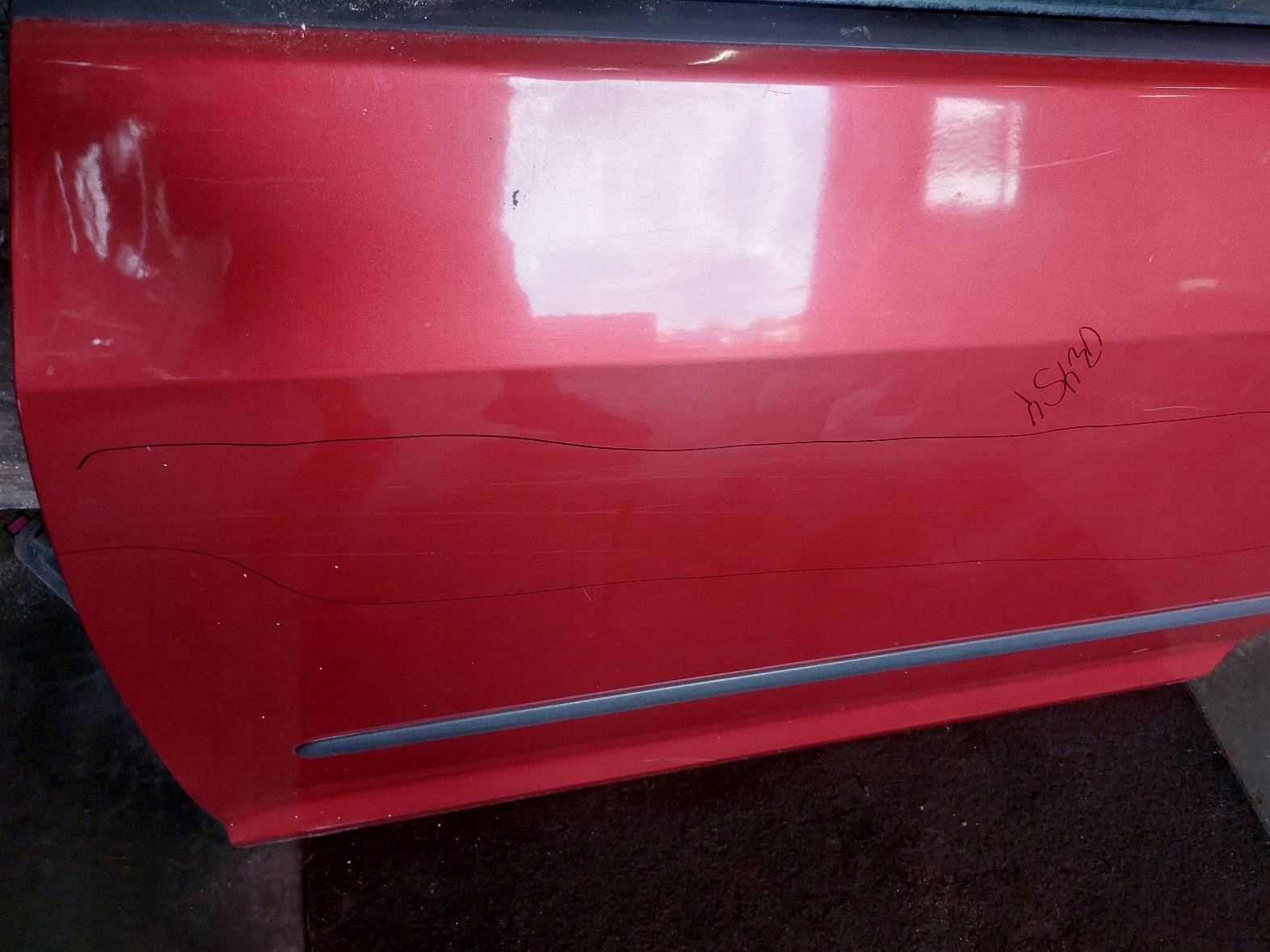 door complete left front VOLKSWAGEN GOLF V plus LA3X