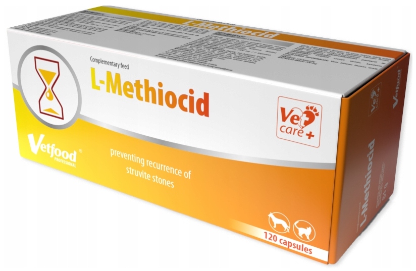 VetFood L-Methiocid układ moczowy 120 kapsułek