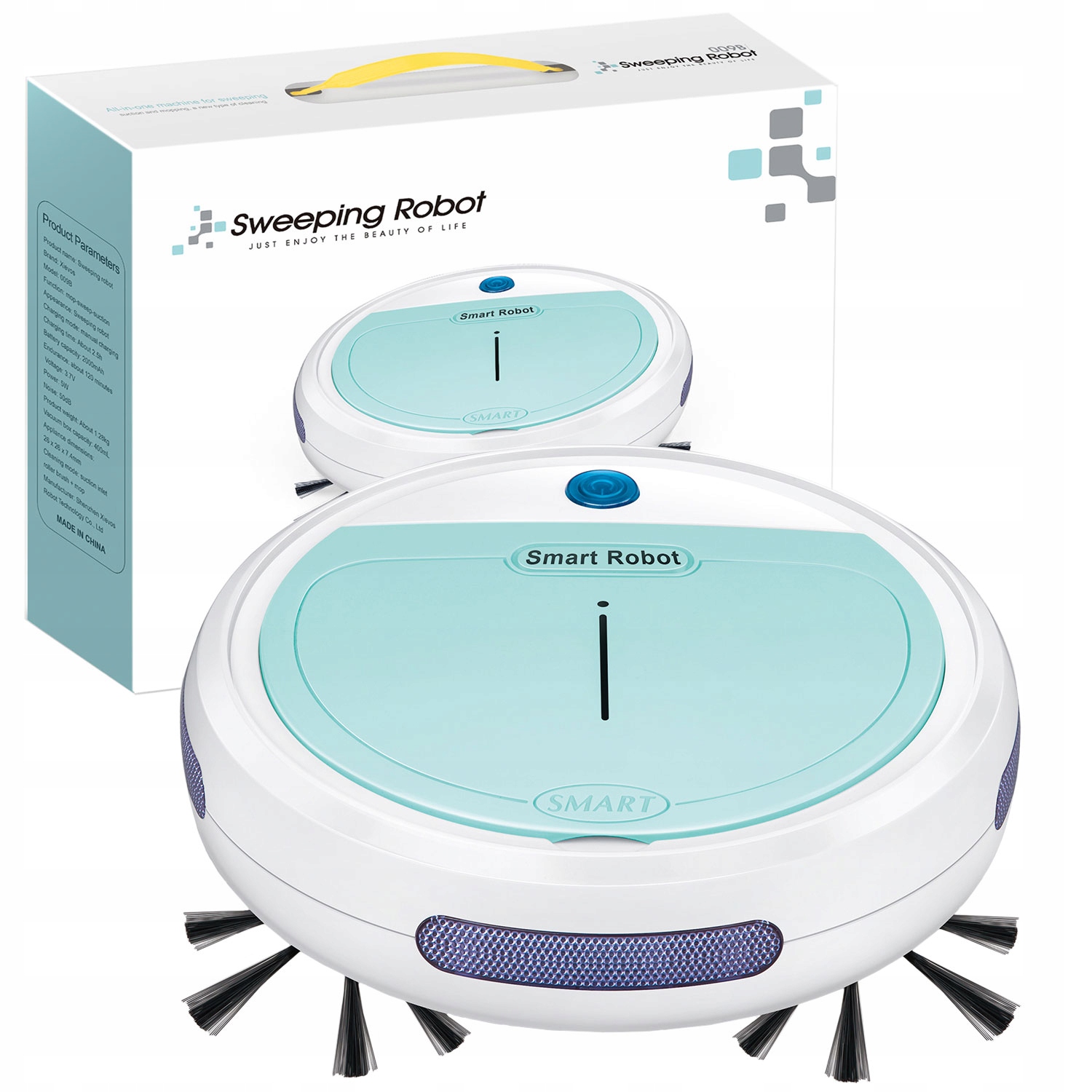 ODKURZACZ ROBOT SPRZĄTAJĄCY AUTOMATYCZNY - ZABAWKA DO SPRZĄTANIA DLA DZIECI