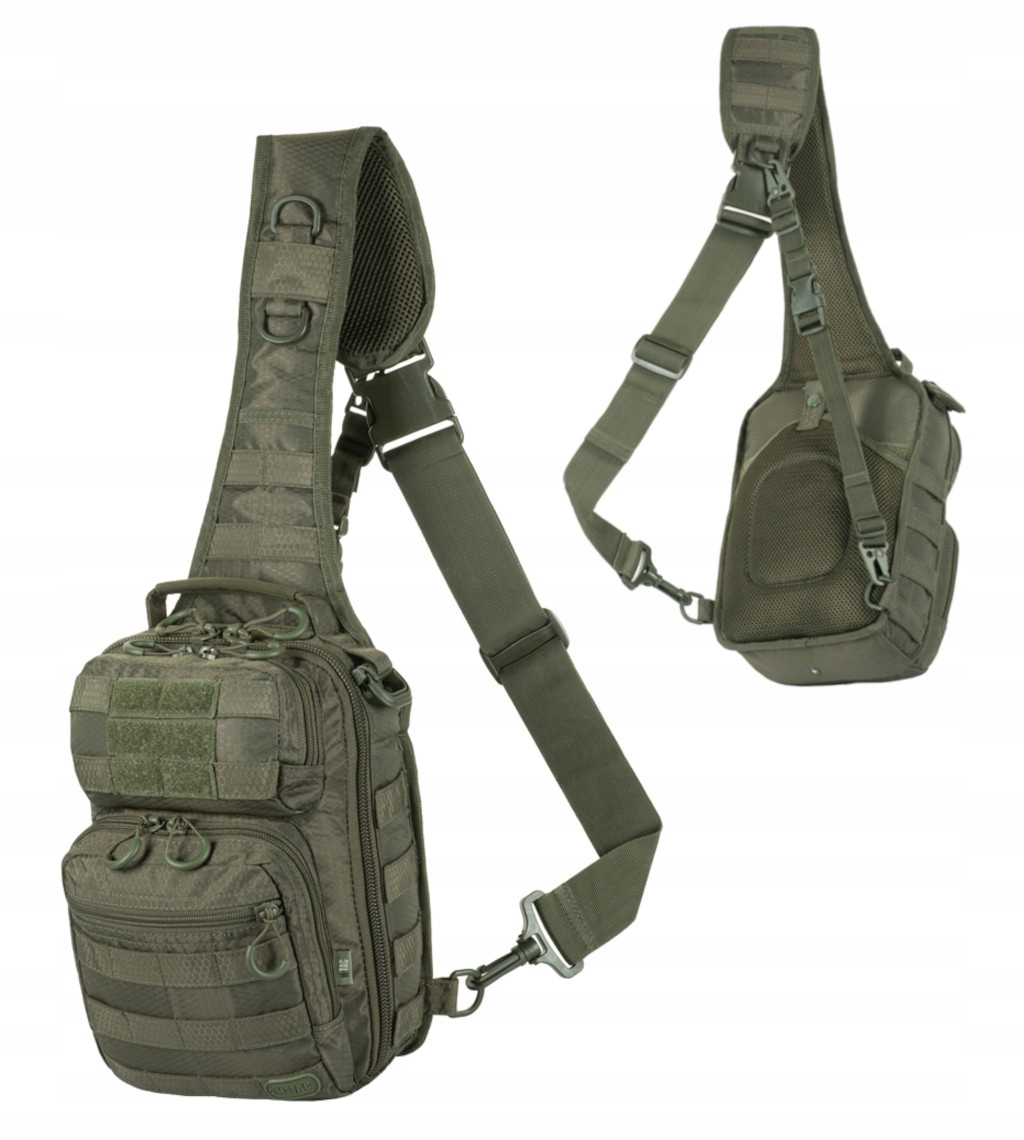 Plecak Na Jedno Ramię Crossbody Sling Pack Torba Taktyczna Olive M-Tac