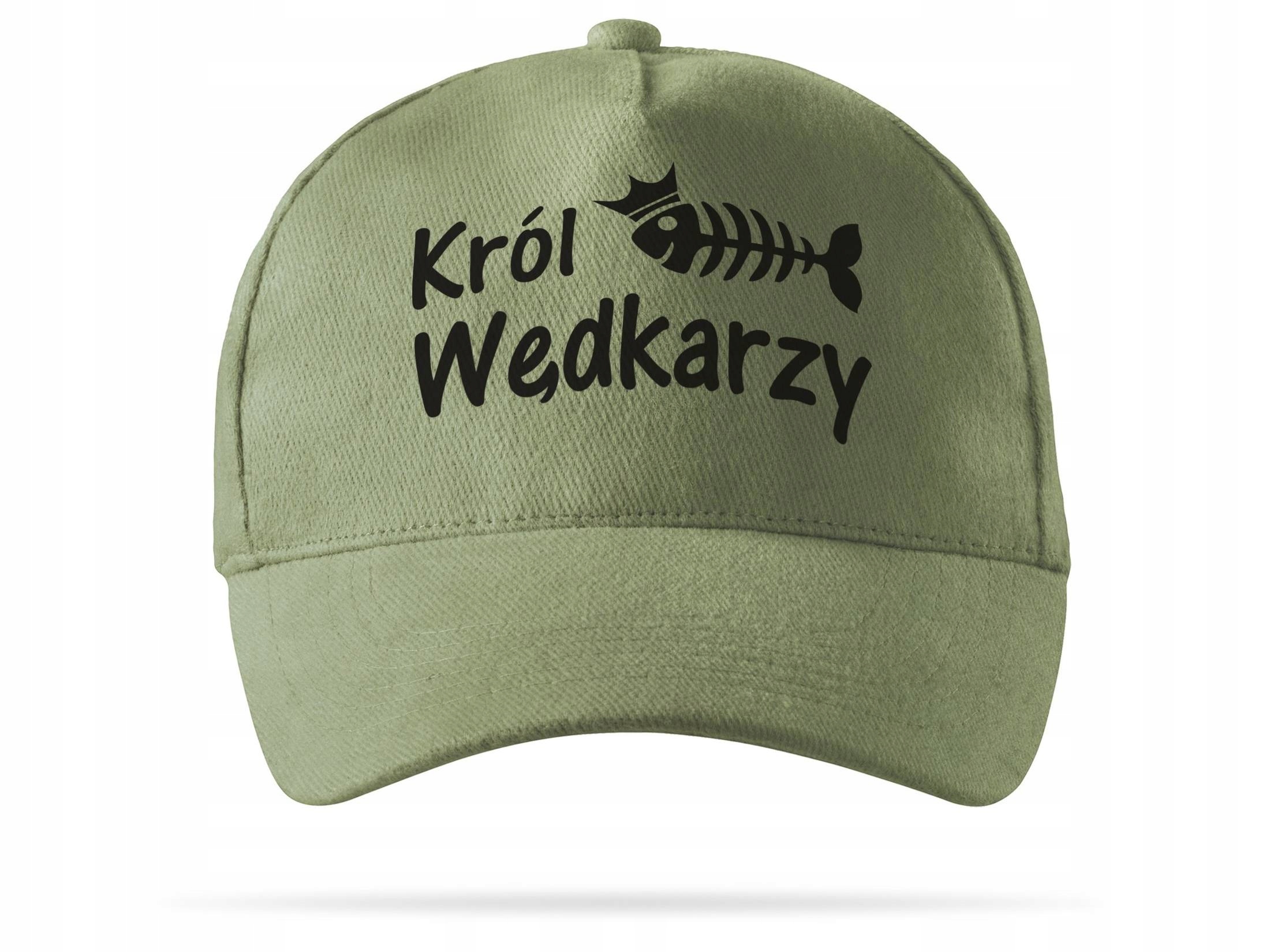 Wędkarska czapka z daszkiem dla Króla Wędkarzy Stan opakowania oryginalne