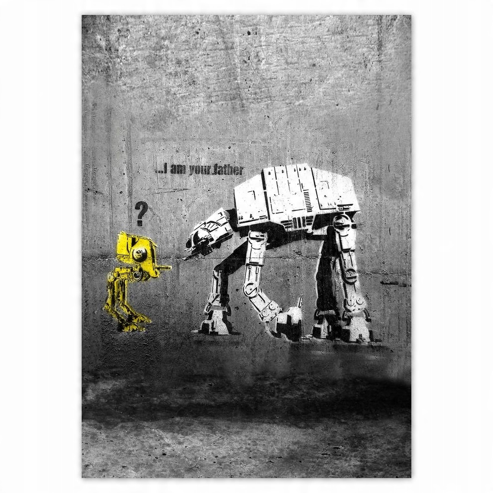 

Naklejki 50x70 Im your father Banksy