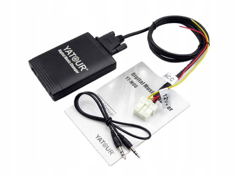 Zmieniarka Adapter Usb Sd Aux Nissan Almera X-Trail Primera Infinity Yatour