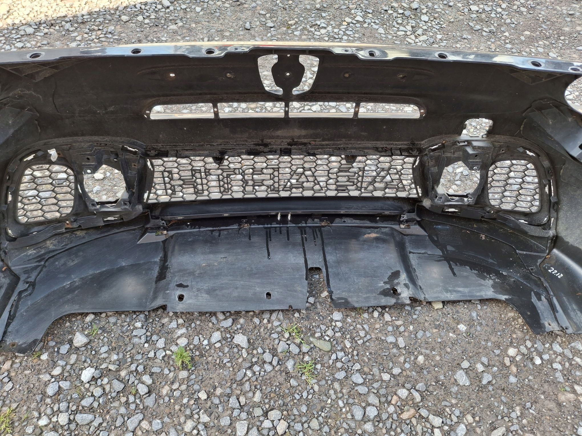 front bumper FIAT 500 LIFT ABARTH 2015R->
