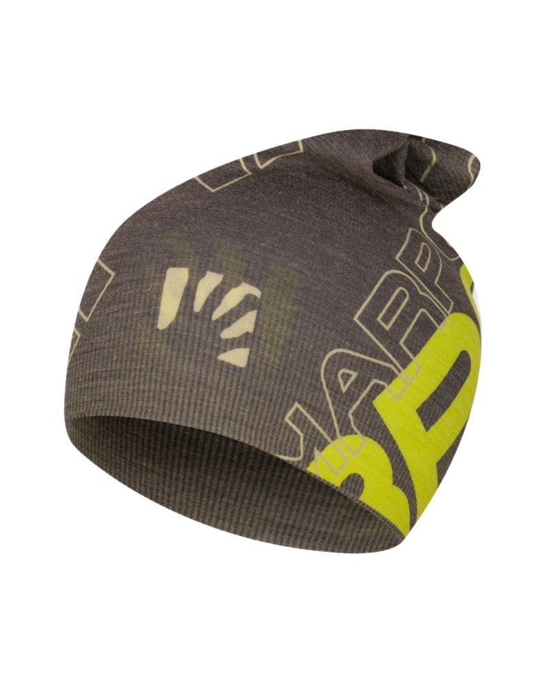 Karpos czapka Merino Coppolo Woodl. Gray/Dark Citron