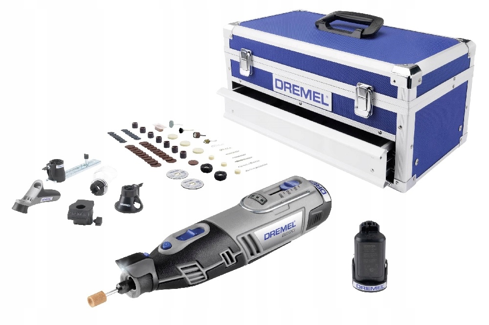 Dremel Szlifierka Wielofunkcyjna 12V 2x2,0Ah Walizka Osprzęt 8220-5/65