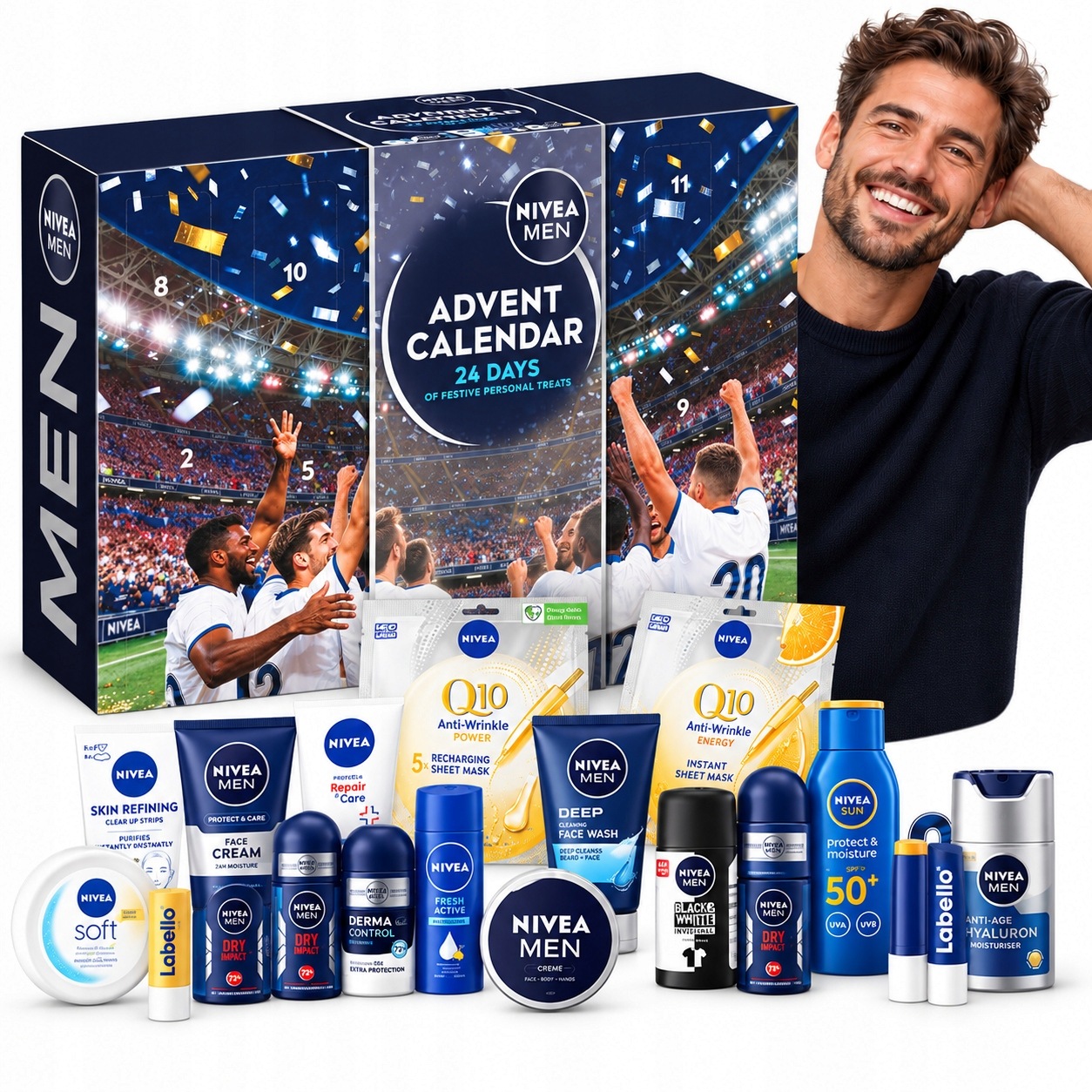 Kalendarz Adwentowy Nivea Men Kosmetyki Dla Mężczyzn Pielęgnacja