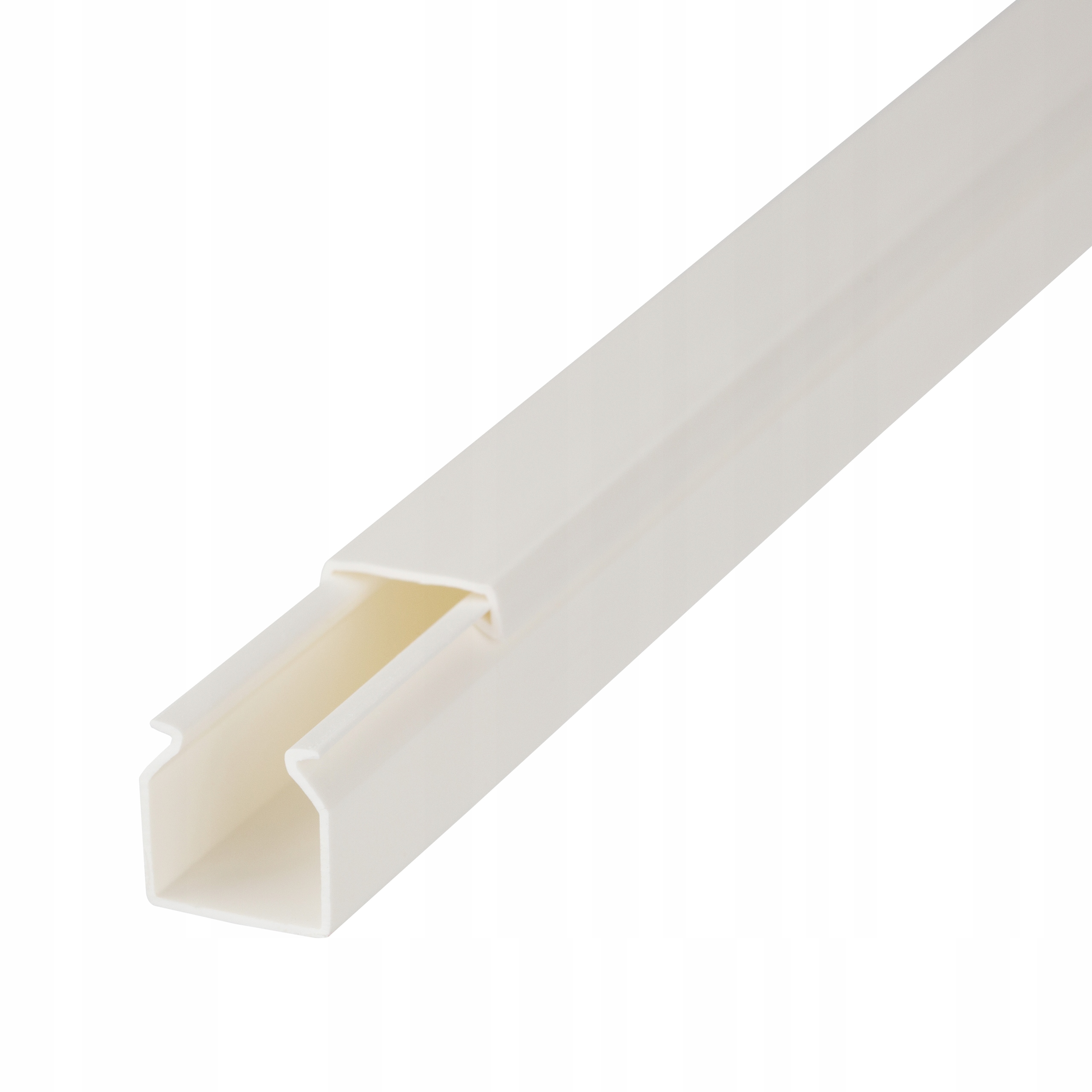 LISTWA ELEKTROINSTALACYJNA KANAŁ KABLOWY KORYTKO Z POKRYWĄ 25x25mm 100m BKK Długość 2 m