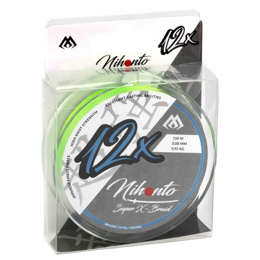 Mikado plecionka nihonto x-braid 0.10mm 150m