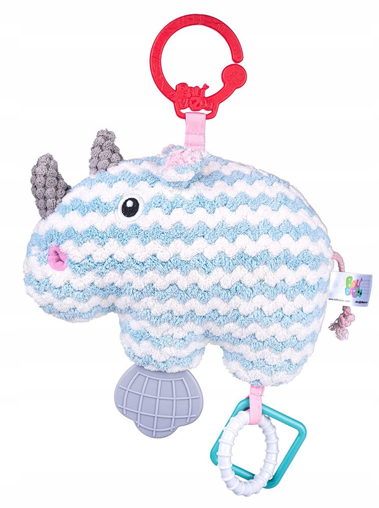 

BaliBaZoo Nosorożec dzwoneczek gryzaki Niebieski