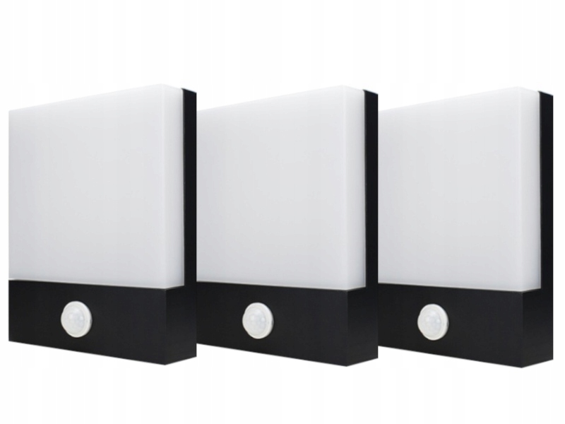 3x Voděodolná Lampa Nástěnné Svítidlo Na Fasádu Domu Budovy Altánku