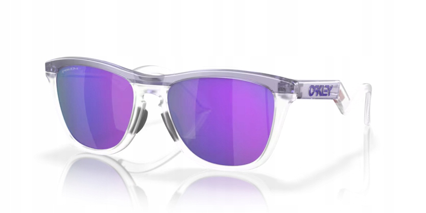 Brýle Oakley Frogskins Hybrid Matte Trans Lilac/clear Prizm Violet