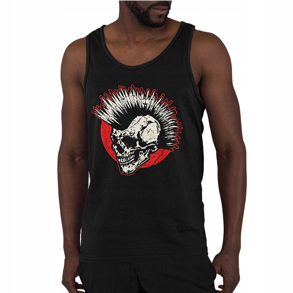 TANK TOP HORROR/ROCK PUNK ROCK SKULL