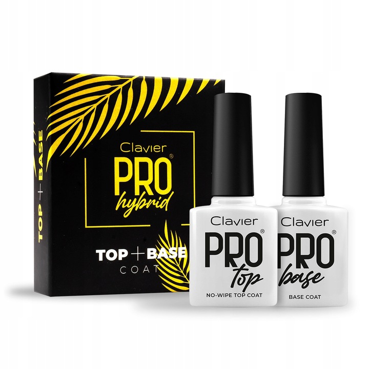 ZESTAW HYBRYDOWY TOP NO WIPE+ BAZA BASE 2x7,5ml