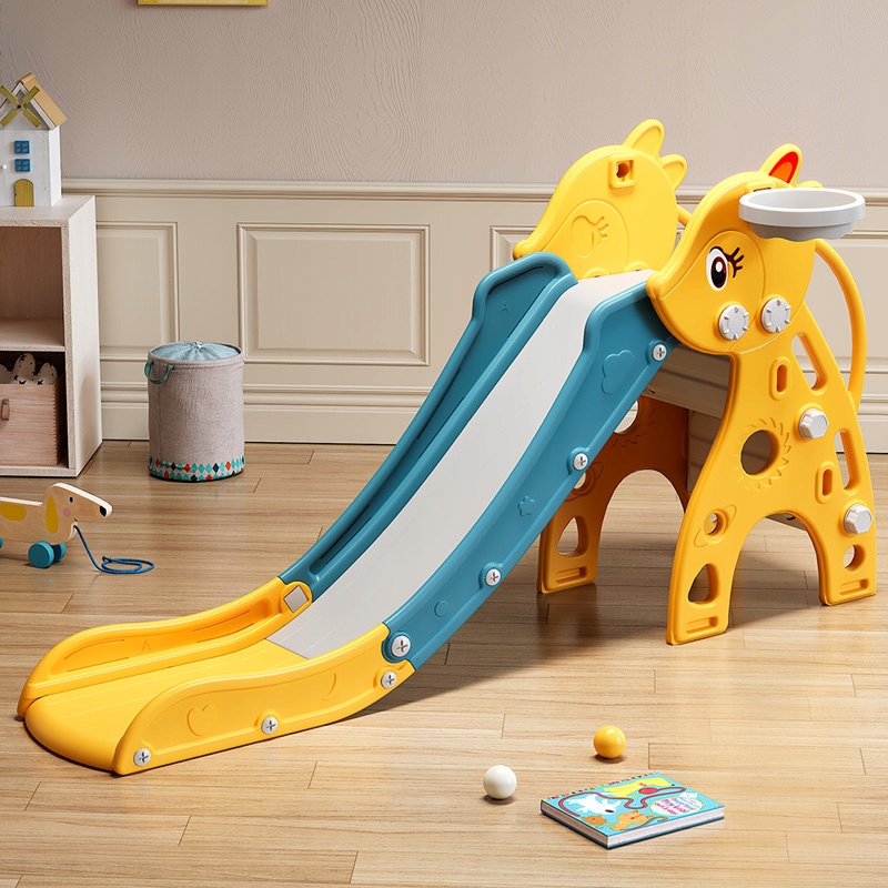 DUŻA ZJEŻDŻALNIA ŚLIZG Z DRABINKĄ DŁUGA XXL LUX Wysokość produktu 85 cm