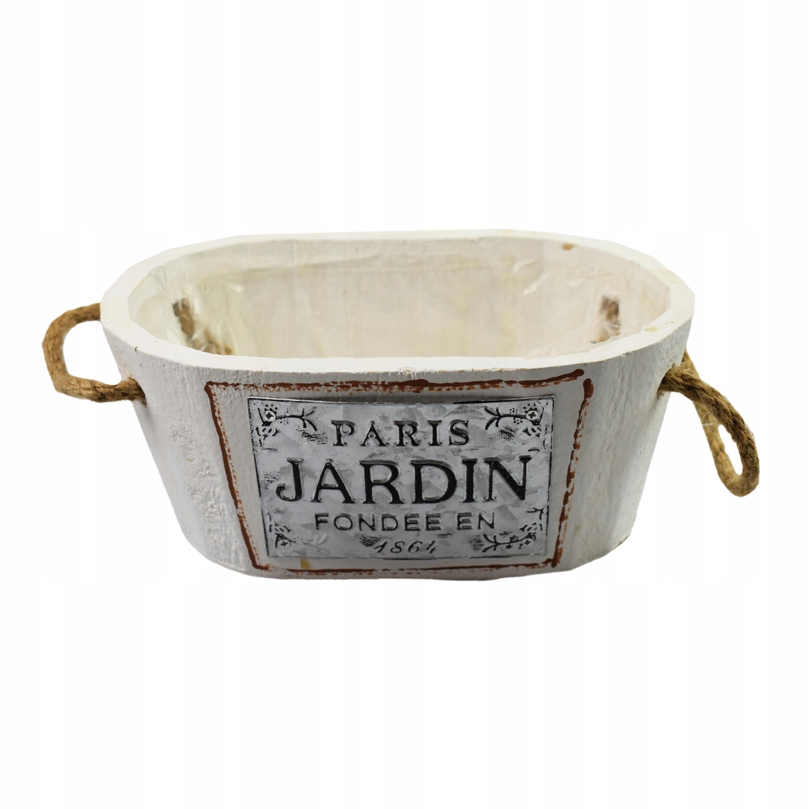 OSŁONKA DONICZKA DREWNIANA OWALNA, Oris