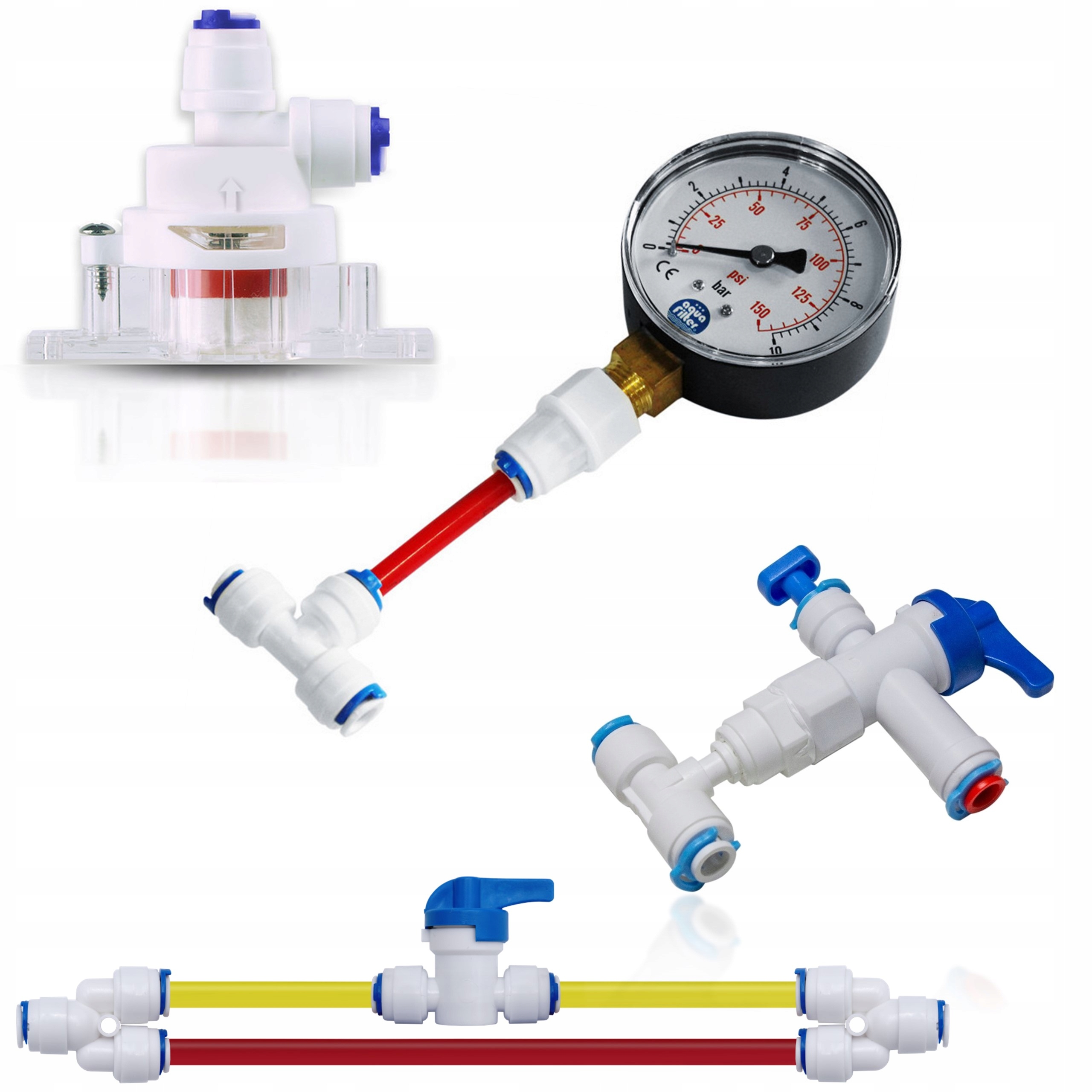 

Zawór Antyzalaniowy Ciśnieniomierz Fr-flush Redox