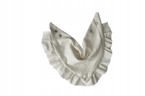 

Chusta falbanka ecru S 40-44 chrzest