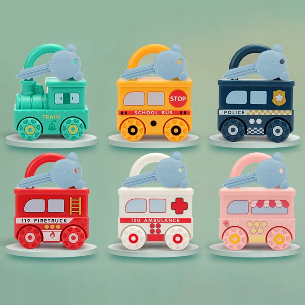 GRA EDUKACYJNA SENSORYCZNA KŁÓDKI MONTESSORI 6 SZT Wiek dziecka 18 m +