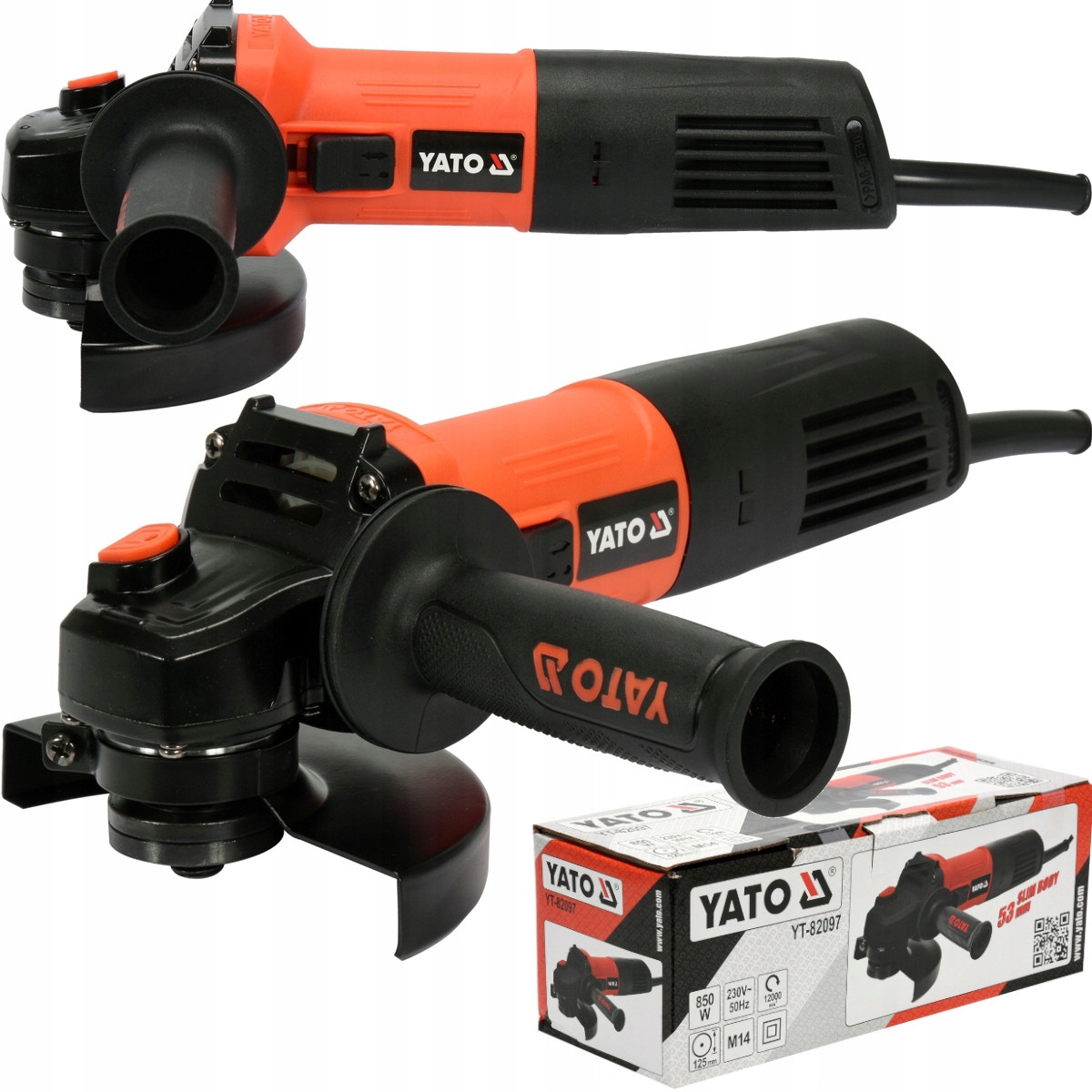 Yato Szlifierka Kątowa Kątówka Polerka Diax 850W 125mm Slim