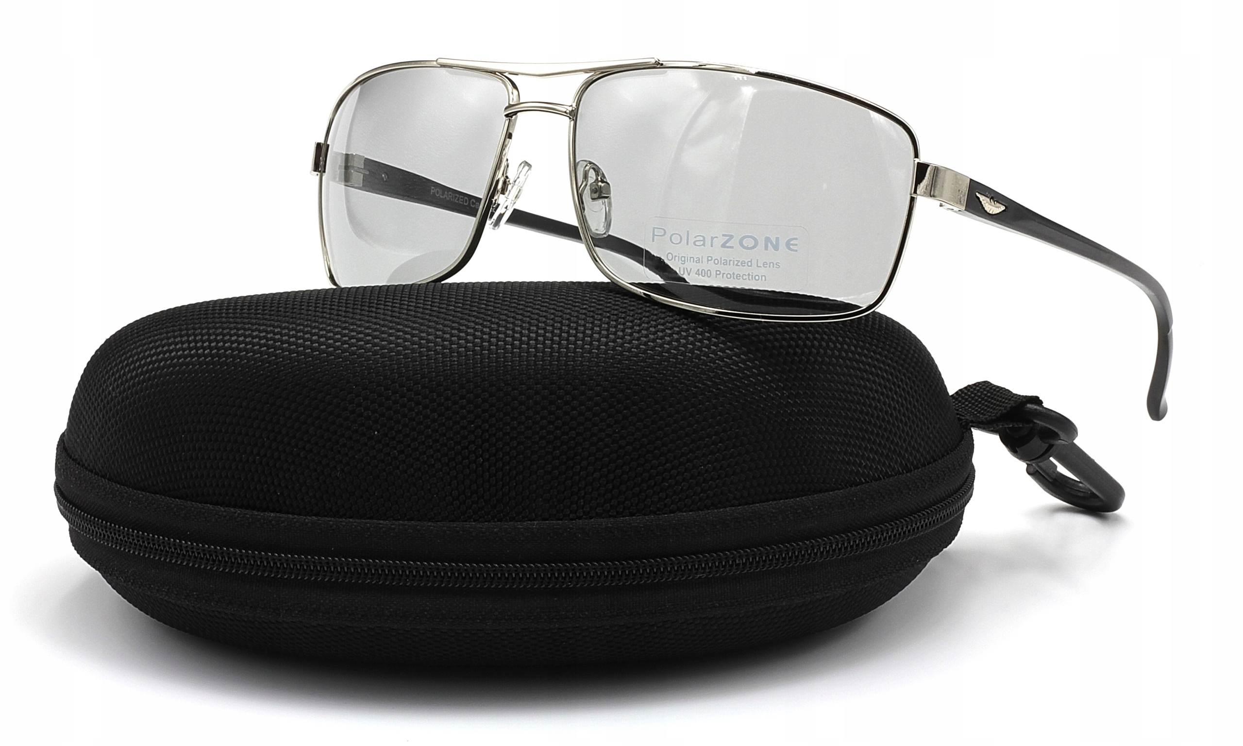 OKULARY POLARYZACYJNE FOTOCHROMY MĘSKIE ETUIOkular