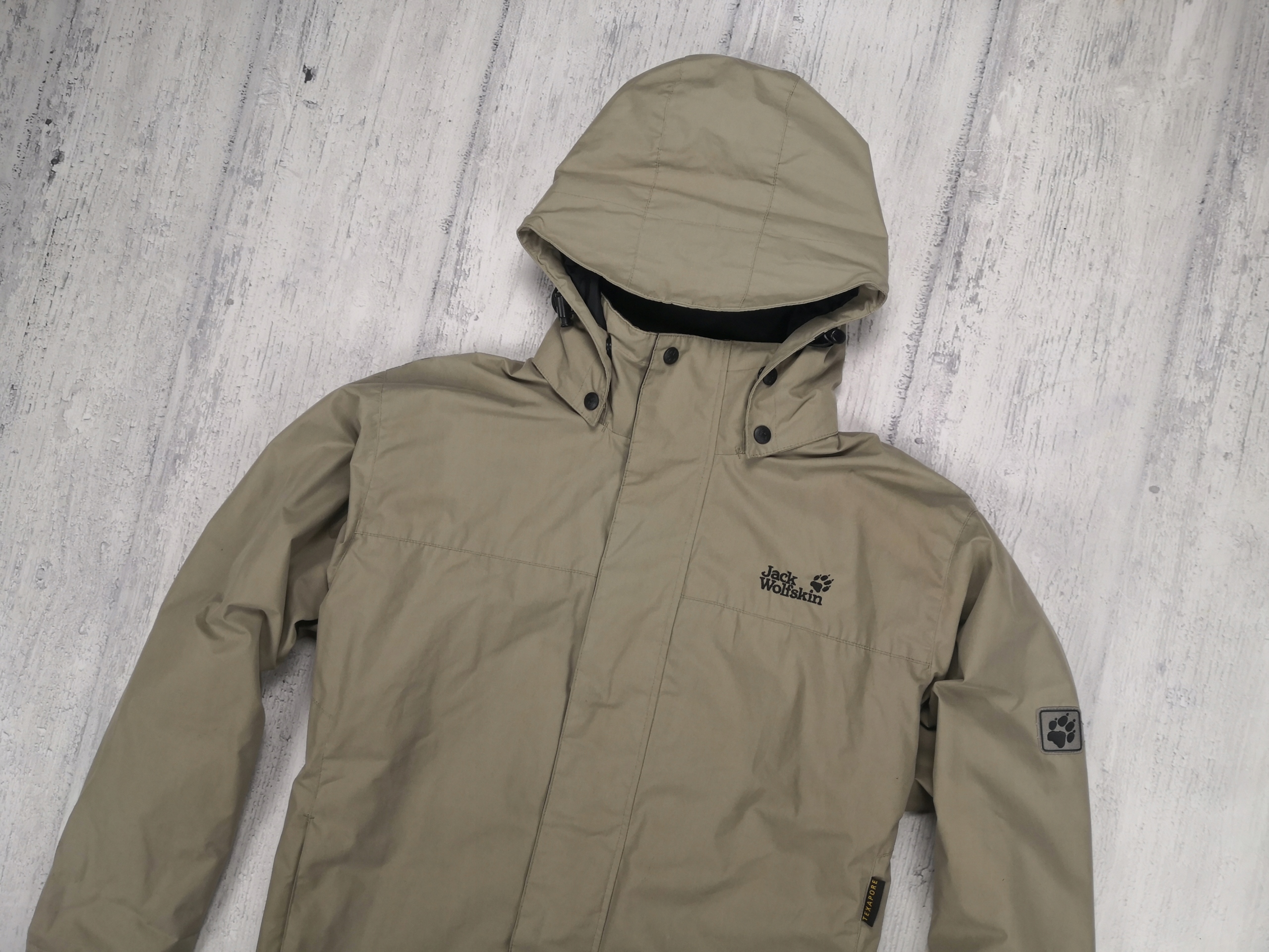 JACK WOLFSKIN MĘSKA KURTKA Z MEMBRANĄ TEXAPORE S PRZECIWDESZCZOWA Rozmiar S