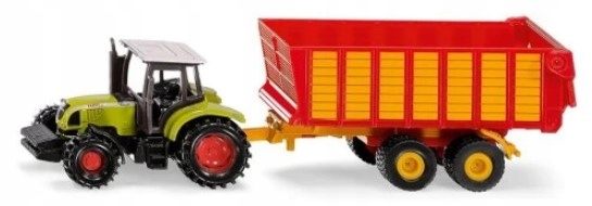 SIKU 1650 TRAKTOR CLASS z przyczepą SILAGE
