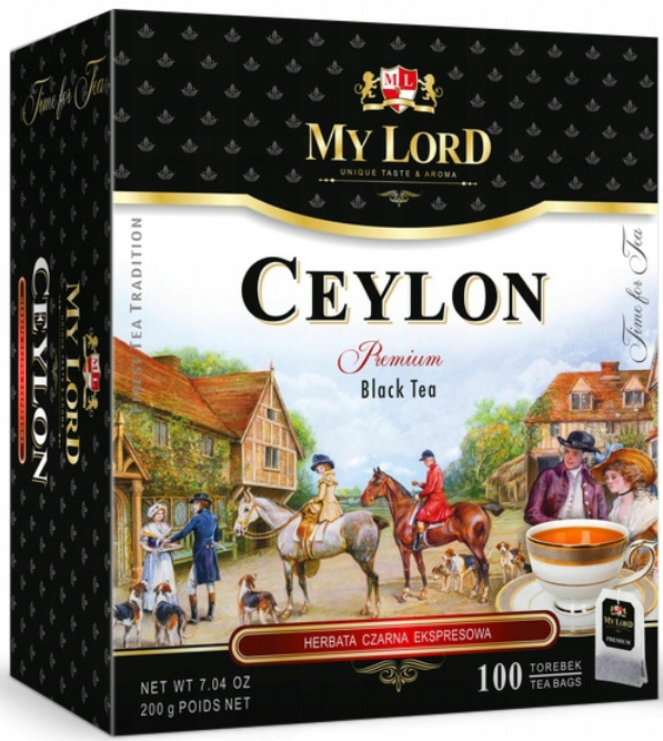 5 Sztuk Malwa Herbata Czarna 100TB Lord Ceylon