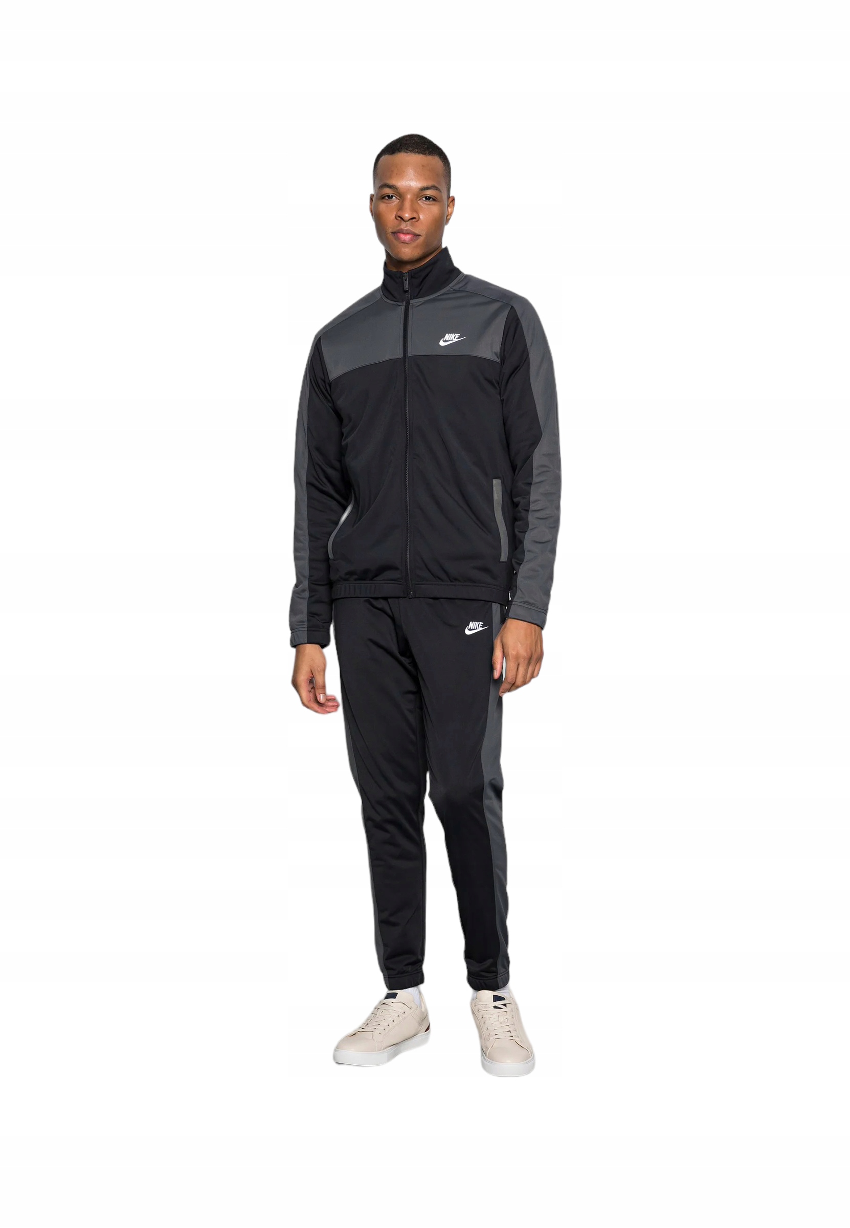 NIKE DRES MĘSKI KOMPLET BLUZA SPODNIE SPORTOWY ROZPINANY Rozmiar M