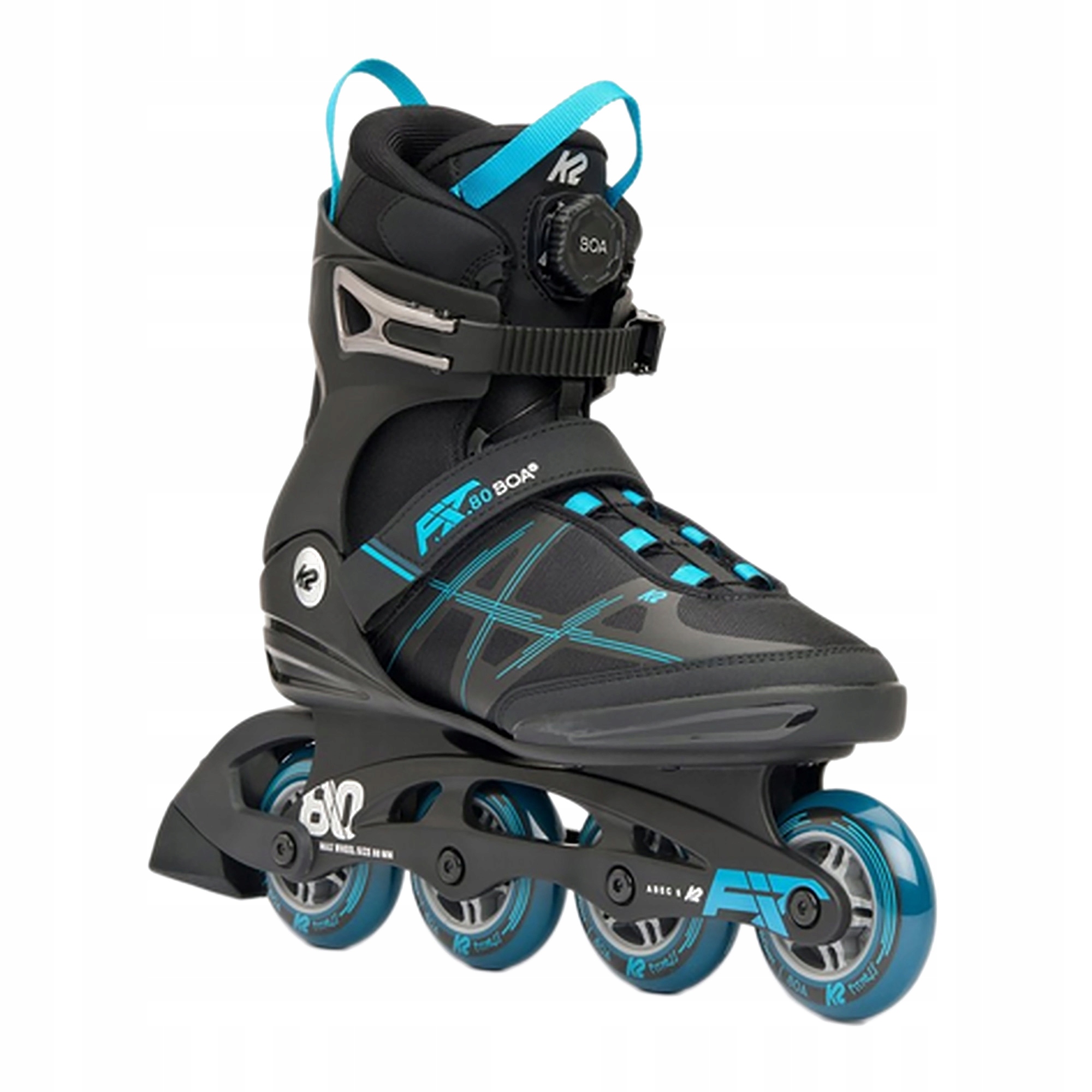 Rolki męskie K2 F.i.t. 80 Pro czarne 42.5 Eu
